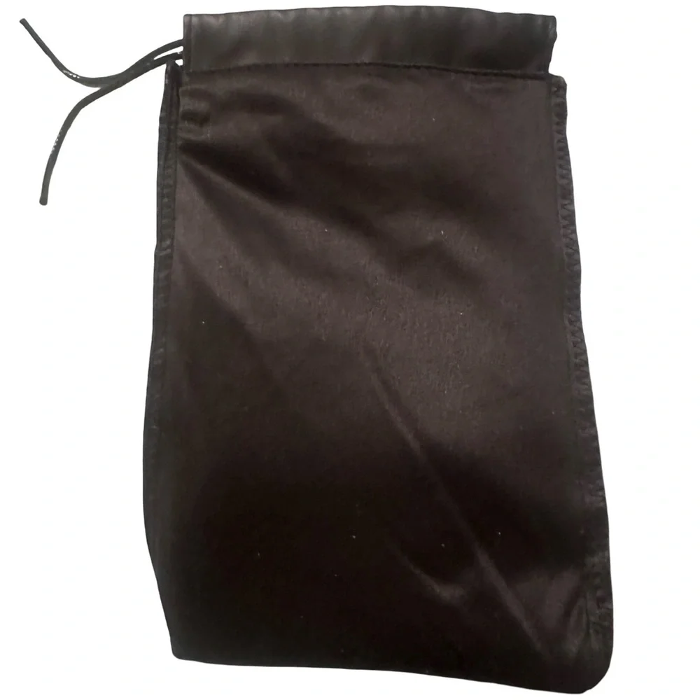 Karl Lagerfeld Padded Soft Satin Draw String Bag For accessories Glasses